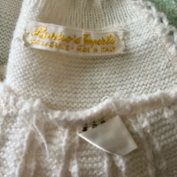 Vintage Baby Renro’s Imports 0-3 Mo Sweater - Picture 4 of 5